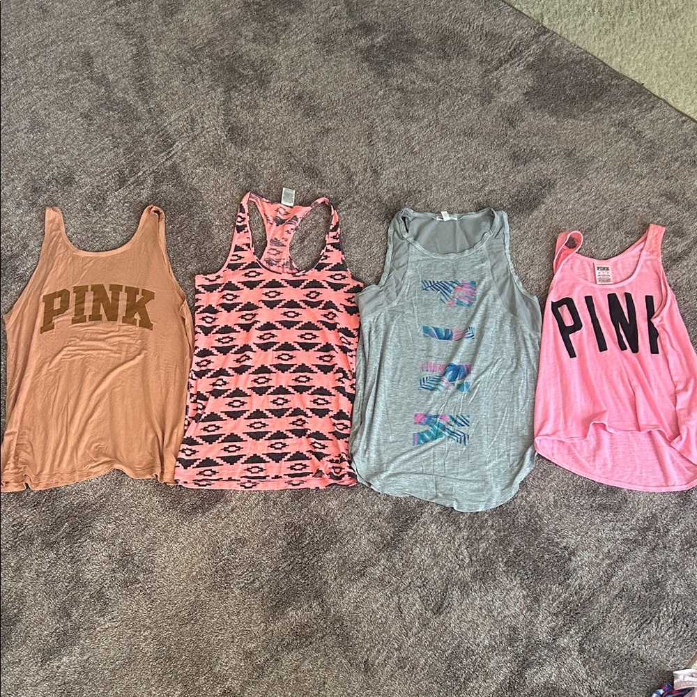 PINK Victoria's Secret Peach Tank Top